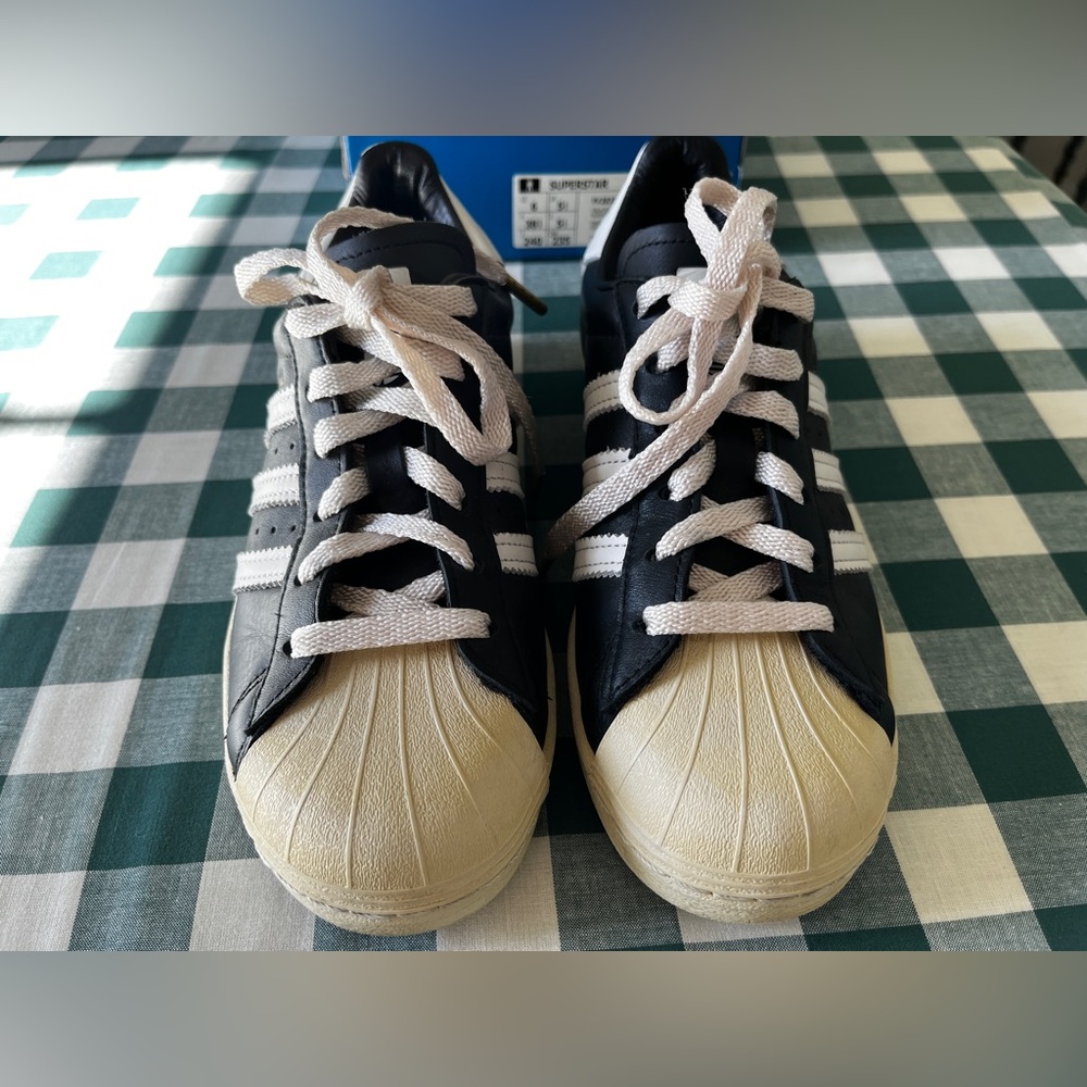 ADIDAS Superstar leather trainers size6(M)